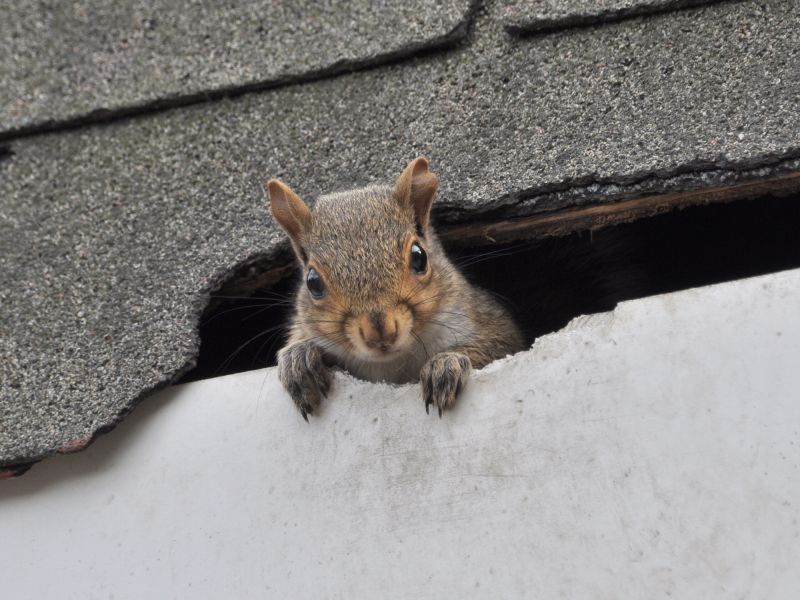 Squirrel in Attic